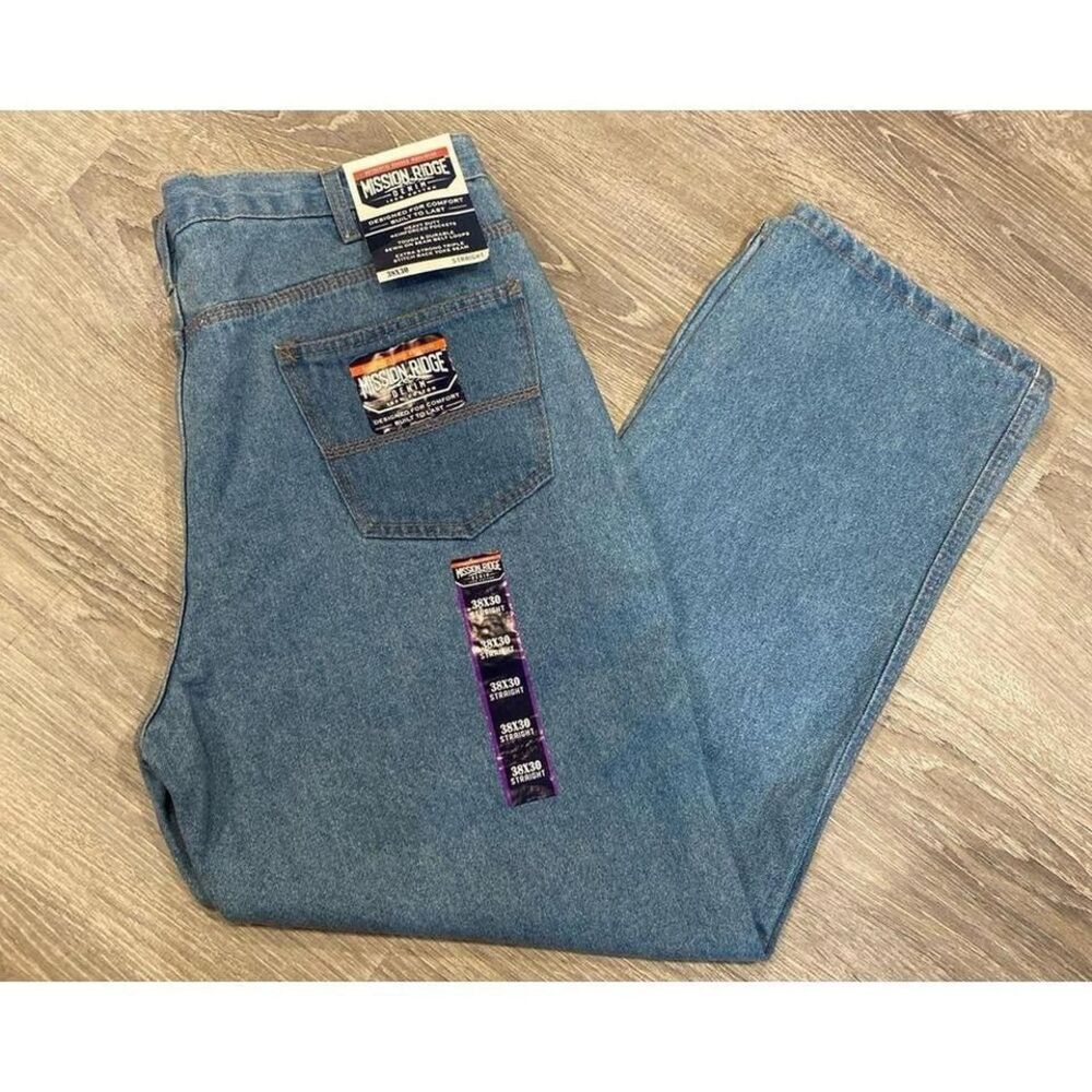 Mission Ridge Denim 38x30 Straight‎ Jeans